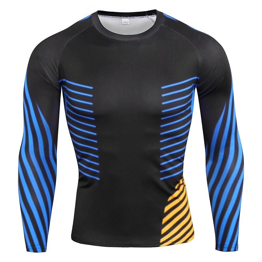 Tights Long Sleeve Stretch Breathable Base Clothing Basketball Running Sports Workout Clothes