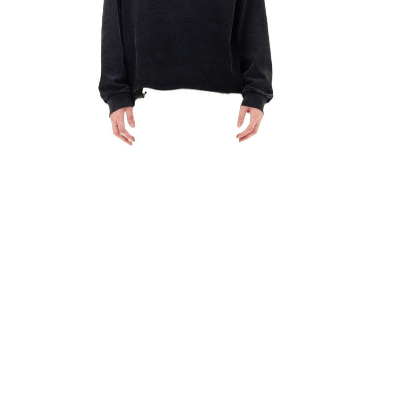 Men's Casual American Retro Cows Pattern Straight-leg Trousers