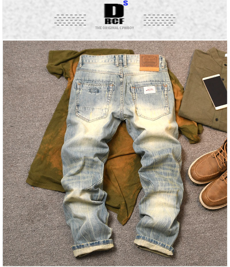 DIESEL Quadratic Beckham Washed Denim