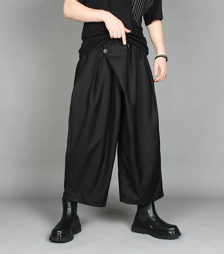 Original Dark Hair Stylist Handsome Casual Harem Pants