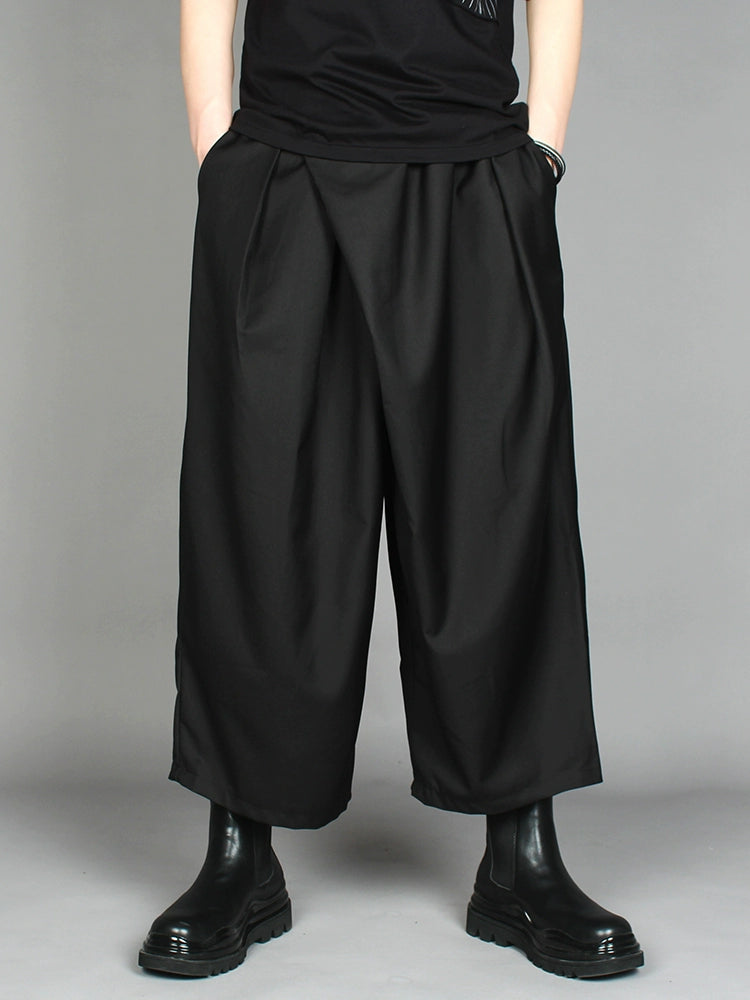 Original Dark Hair Stylist Handsome Casual Harem Pants