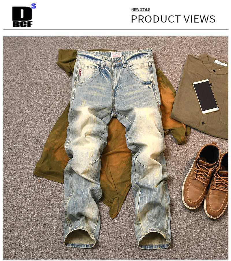 DIESEL Quadratic Beckham Washed Denim