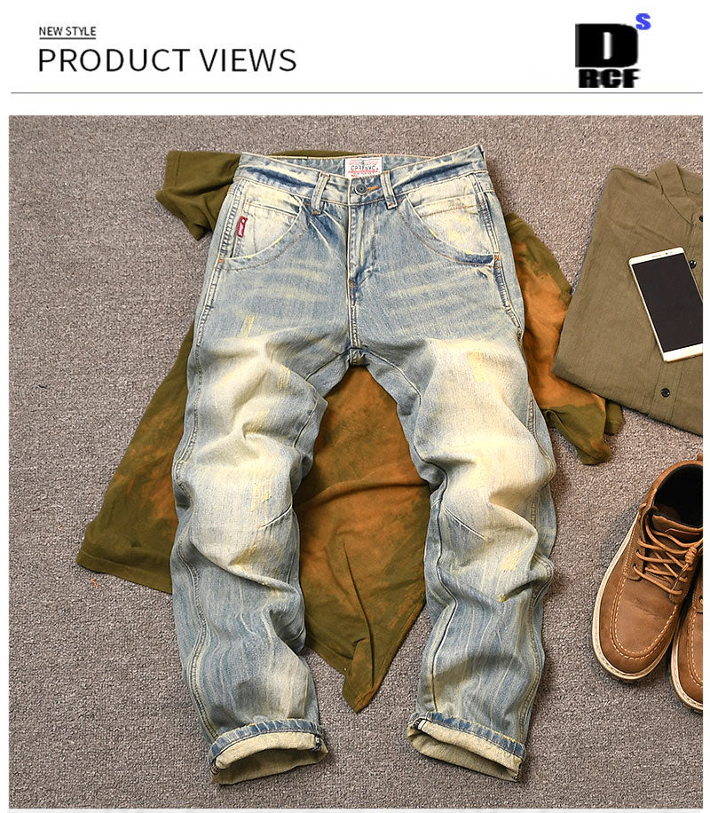 DIESEL Quadratic Beckham Washed Denim