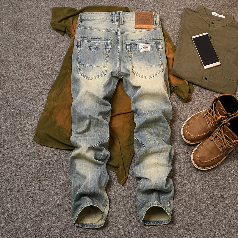 DIESEL Quadratic Beckham Washed Denim