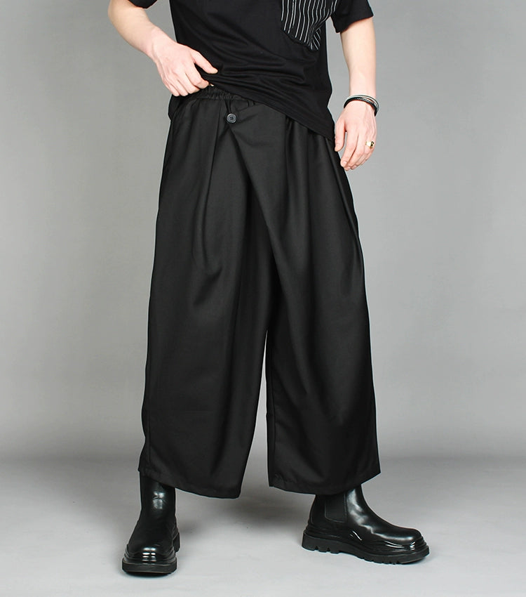 Original Dark Hair Stylist Handsome Casual Harem Pants