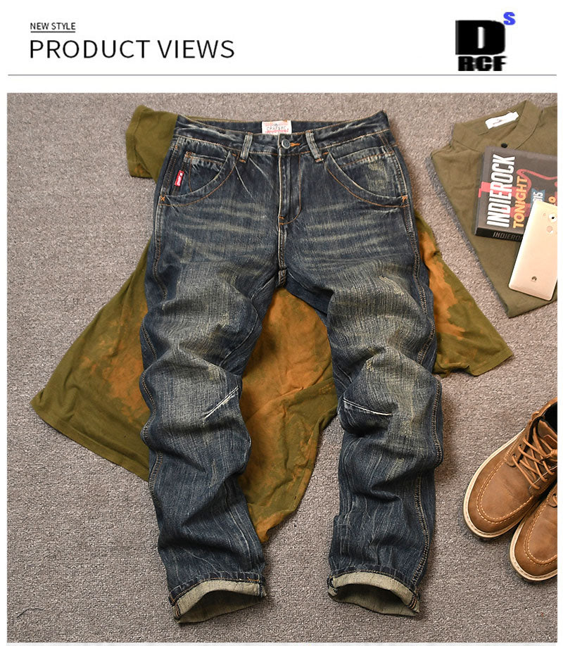 DIESEL Quadratic Beckham Washed Denim