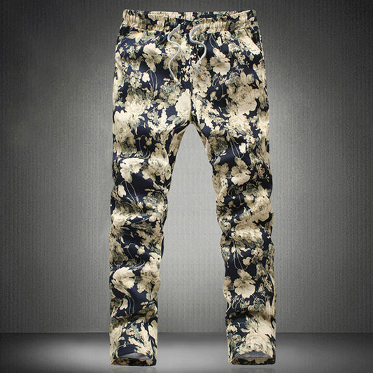 Autumn Distinctive Slim-Fit Fancy Stretch Performance Pants