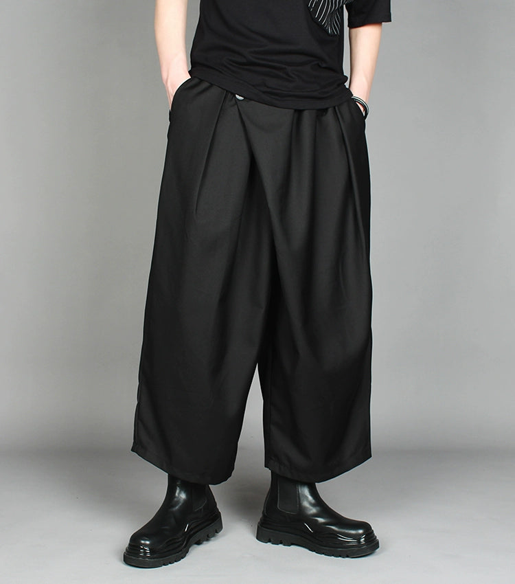 Original Dark Hair Stylist Handsome Casual Harem Pants