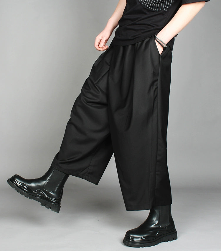 Original Dark Hair Stylist Handsome Casual Harem Pants
