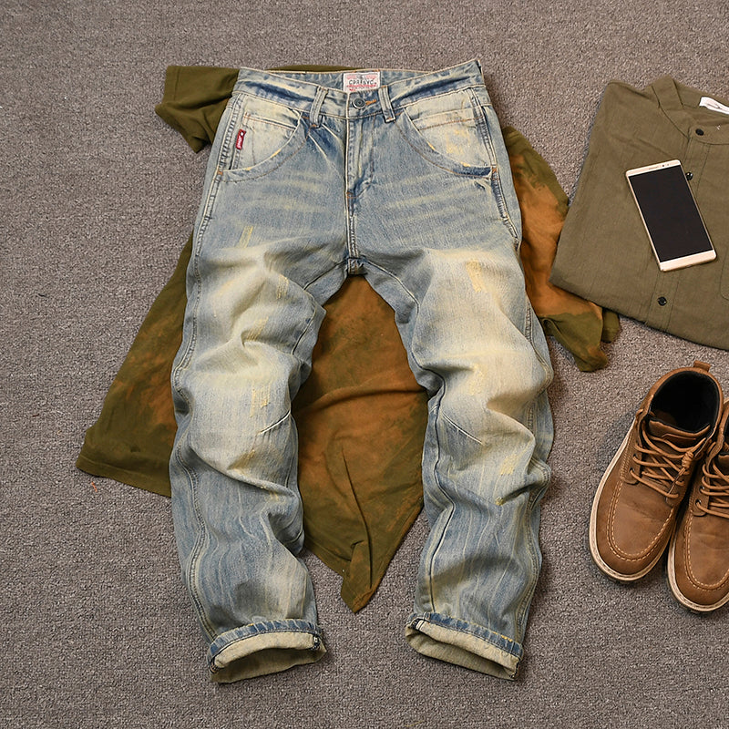 DIESEL Quadratic Beckham Washed Denim