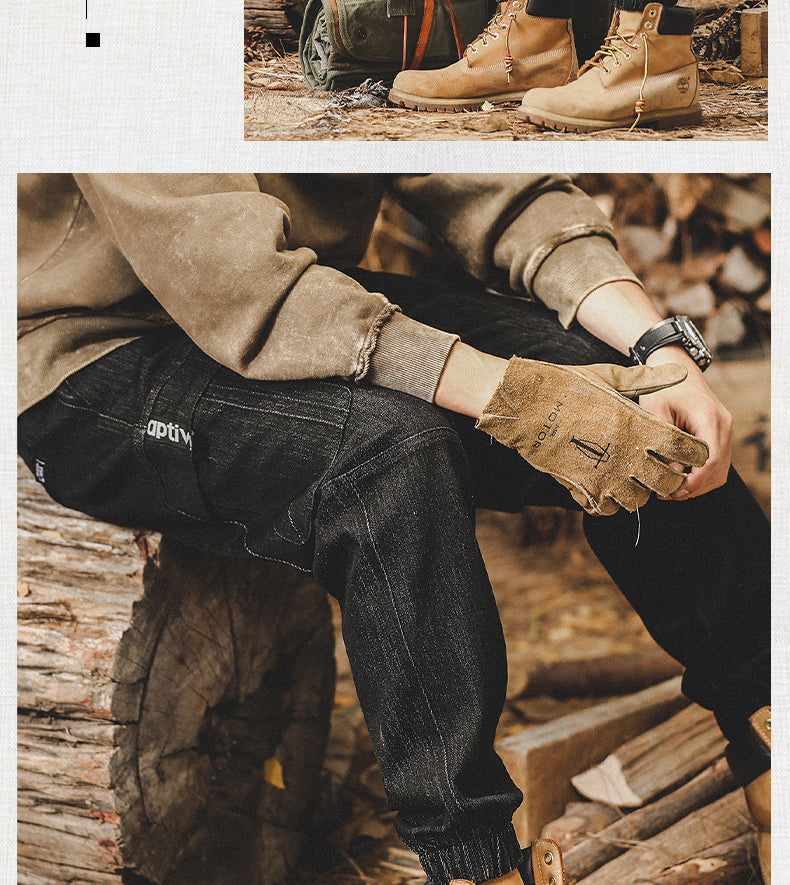 Heavy Loose Large Size Harem Pants for Winter