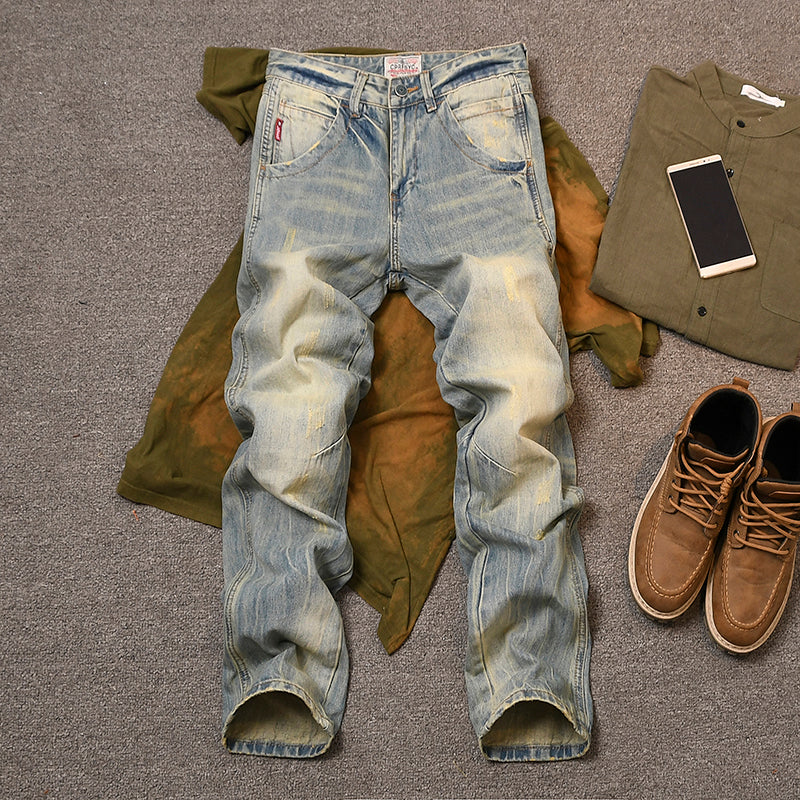 DIESEL Quadratic Beckham Washed Denim