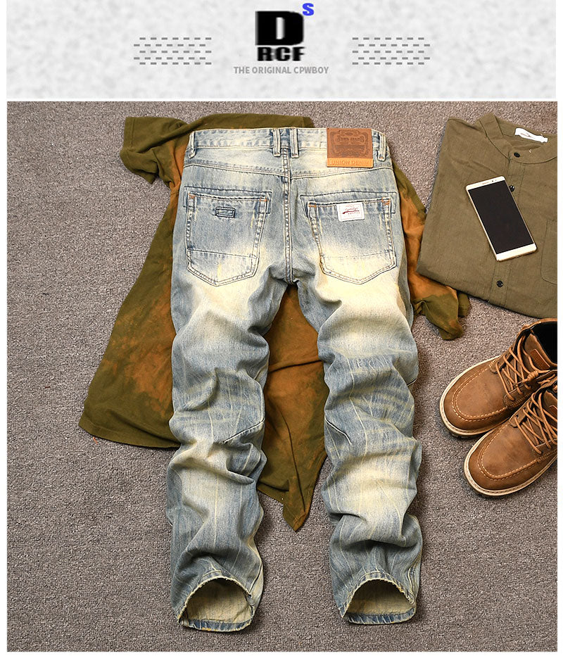 DIESEL Quadratic Beckham Washed Denim