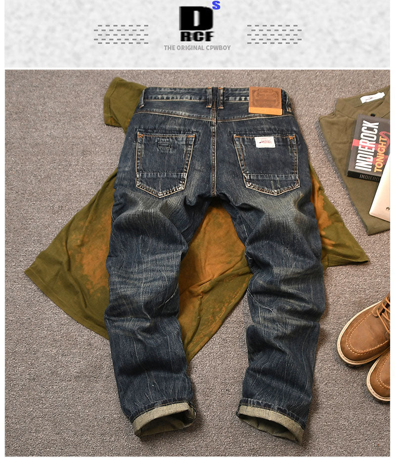 DIESEL Quadratic Beckham Washed Denim