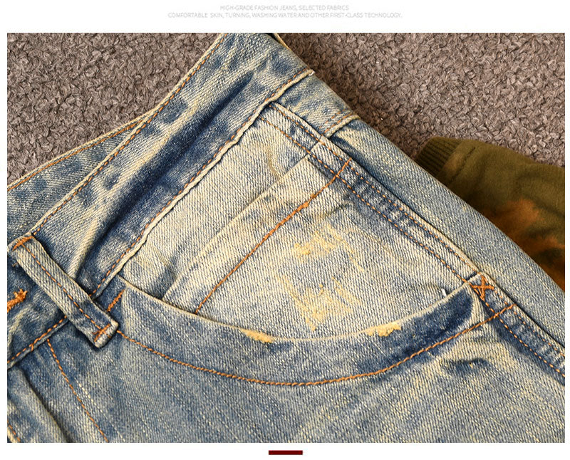 DIESEL Quadratic Beckham Washed Denim