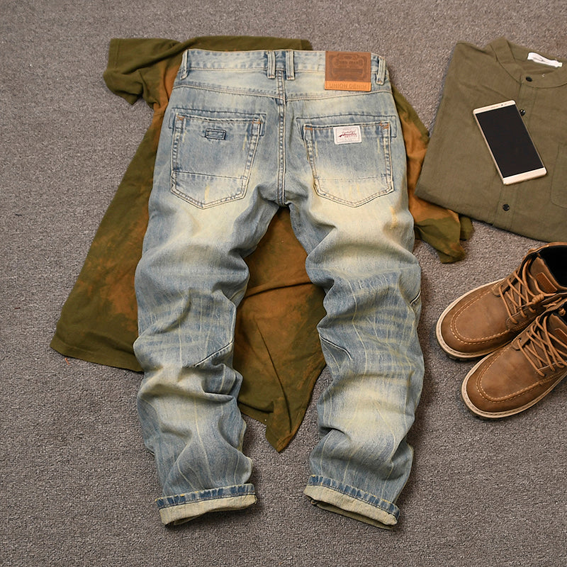 DIESEL Quadratic Beckham Washed Denim