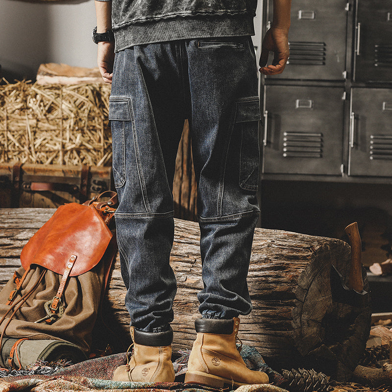 Heavy Loose Large Size Harem Pants for Winter