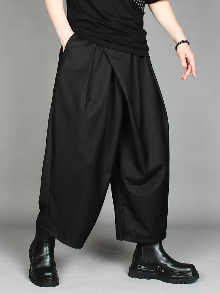 Original Dark Hair Stylist Handsome Casual Harem Pants