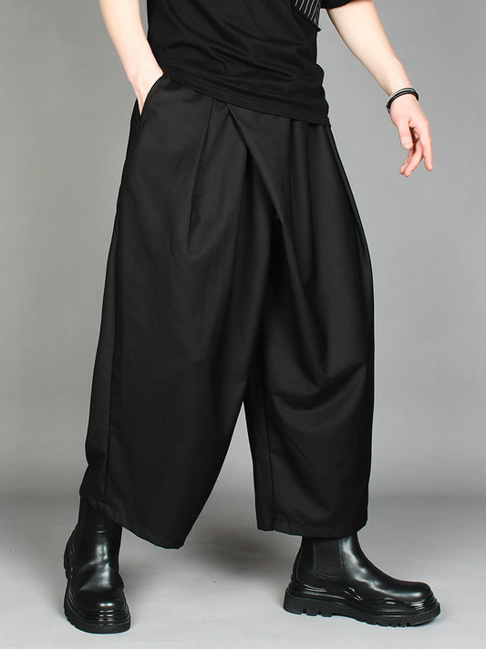 Original Dark Hair Stylist Handsome Casual Harem Pants