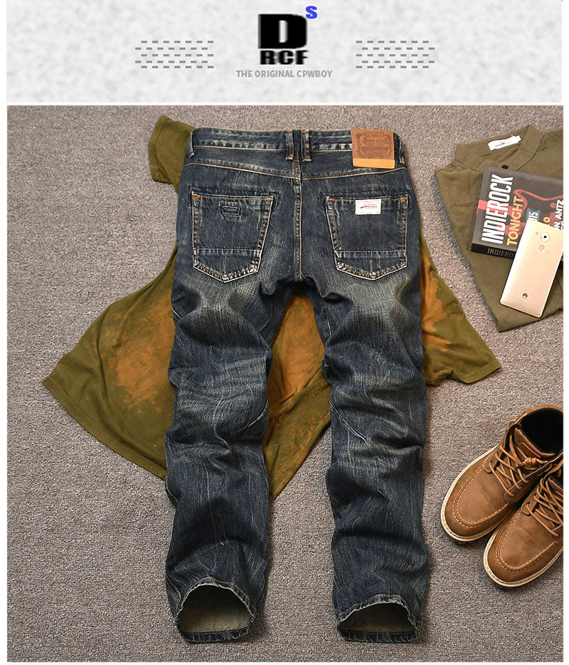 DIESEL Quadratic Beckham Washed Denim