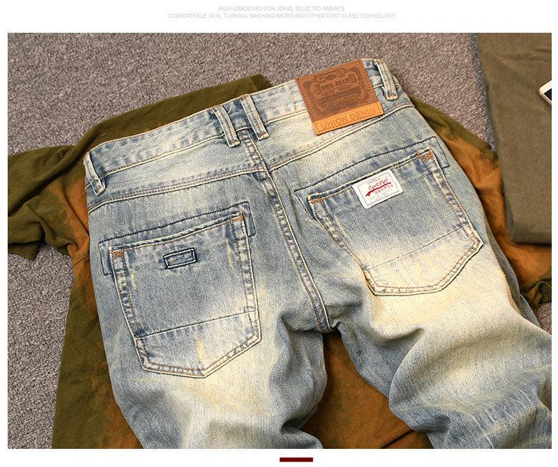 DIESEL Quadratic Beckham Washed Denim