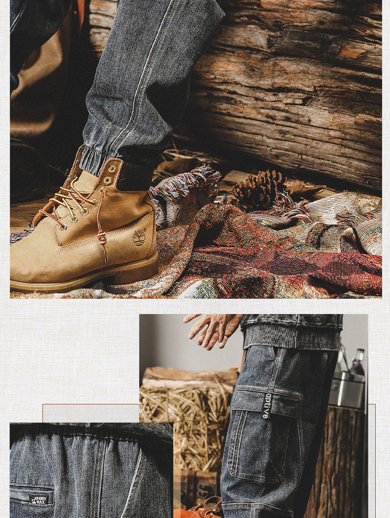Heavy Loose Large Size Harem Pants for Winter