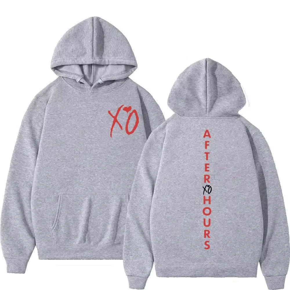 The Weeknd XO Music album hoodies Men and women Fashion streetwear Hip Hop Vintage Hoodies 2025