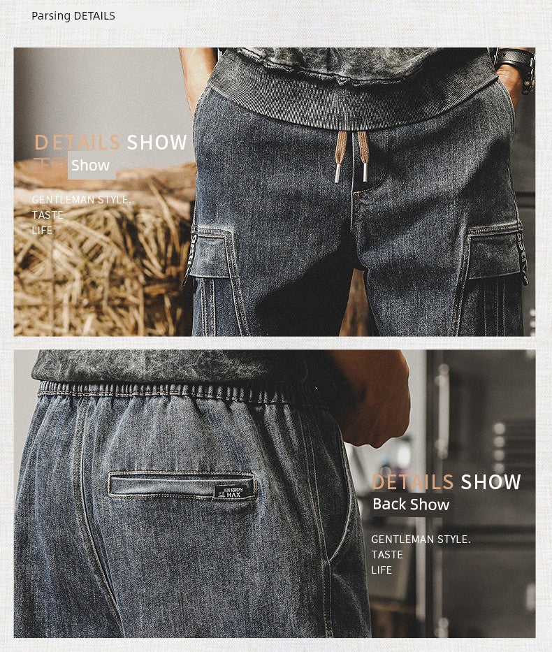Heavy Loose Large Size Harem Pants for Winter