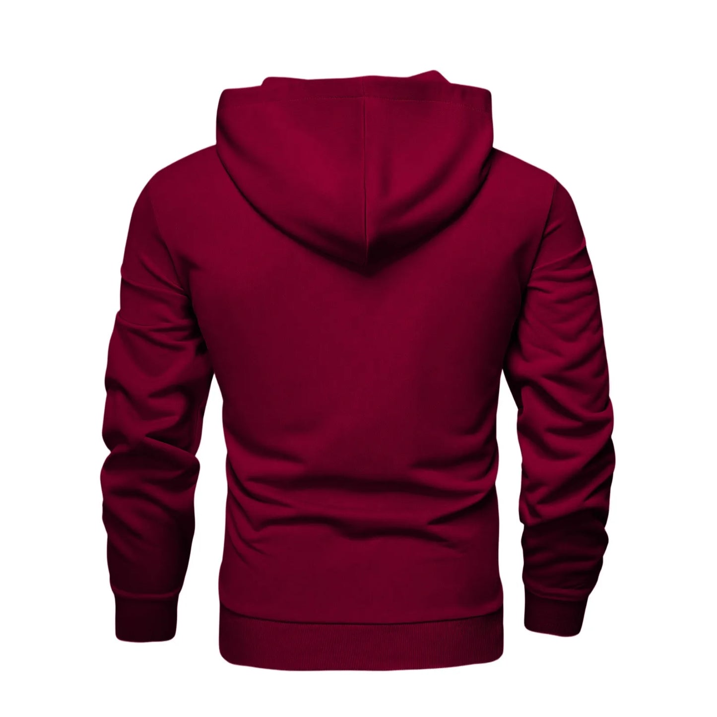 Men Autumn New Sweatshirt Tops Simple Solid Fitting Button Zipper Hoodie Daily Casual Sports Street Matching Pullover Sweatshirt
