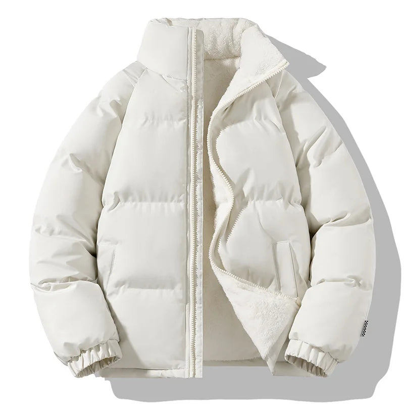 Winter New Comfortable Breathable Trendy Versatile Windproof Cotton Jacket for Men's Outdoor Sports and Leisure Warm Jacket