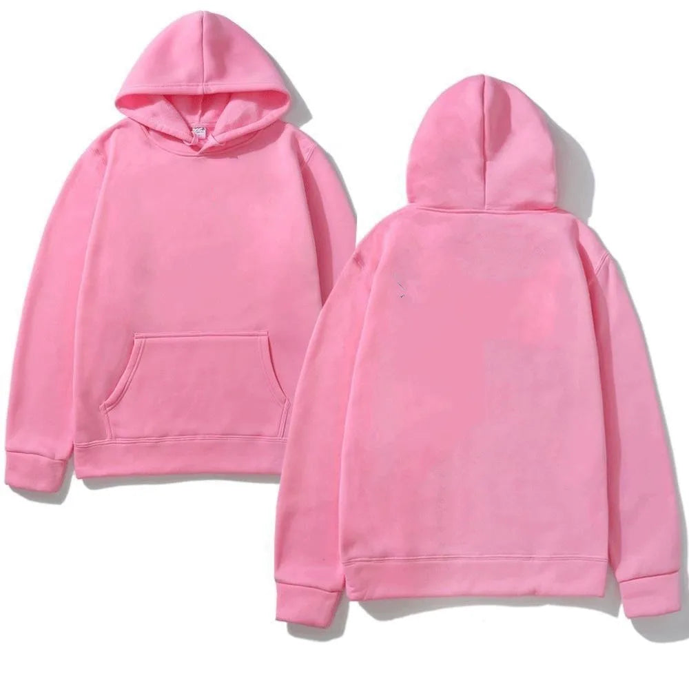 Stylish Men and Women Hoodies Cozy Loose Fit Pullover with Hood Perfect for Spring and Autumn Casual Outfits and Couples