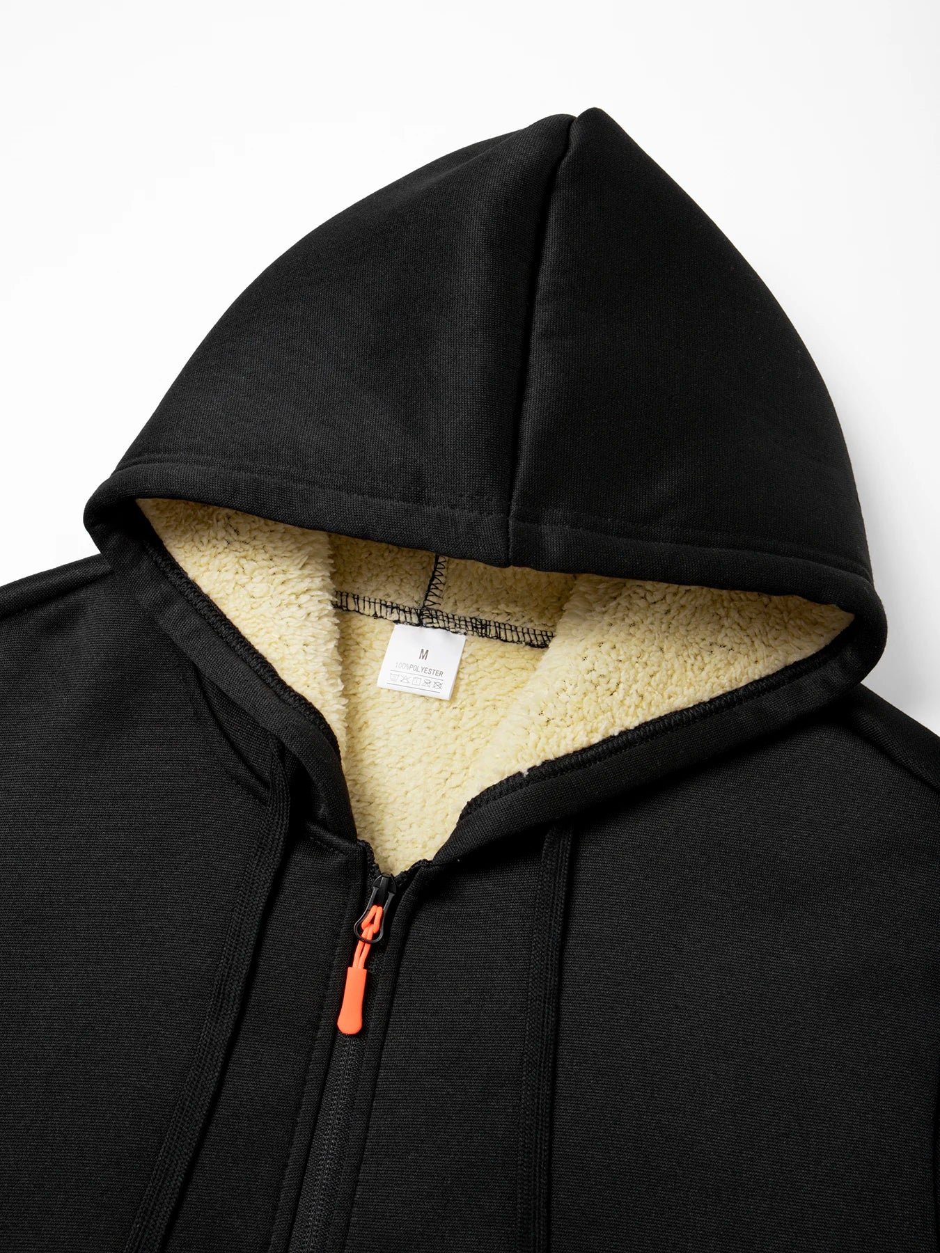 Men's Hoodies Winter Casual Solid Hooded Zip-Up Fleece Sweatshirts Long Sleeve Hoodie Men Sweatshirt Streetwear Hoody Cardigan