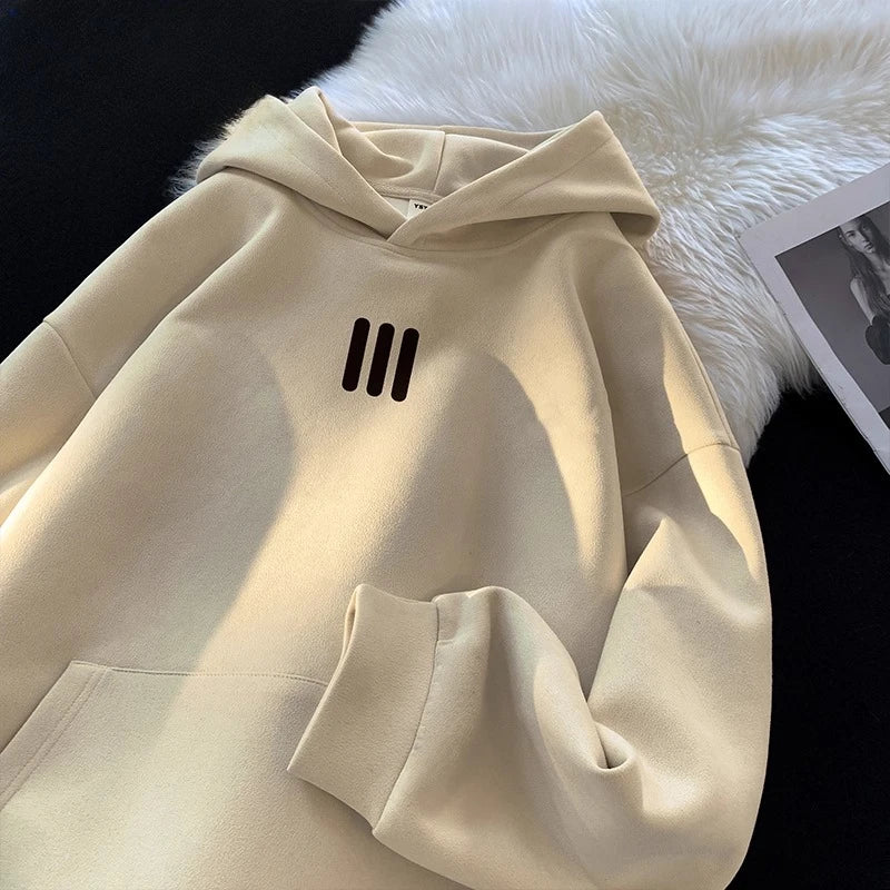 Classic style men's hoodies for autumn and winter casual men's hoodies fashionable and comfortable tops