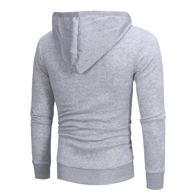 Mens Fashion Outwear Daily Casual Sports Hooded Jackets High Quality Personality Zipper Jackets