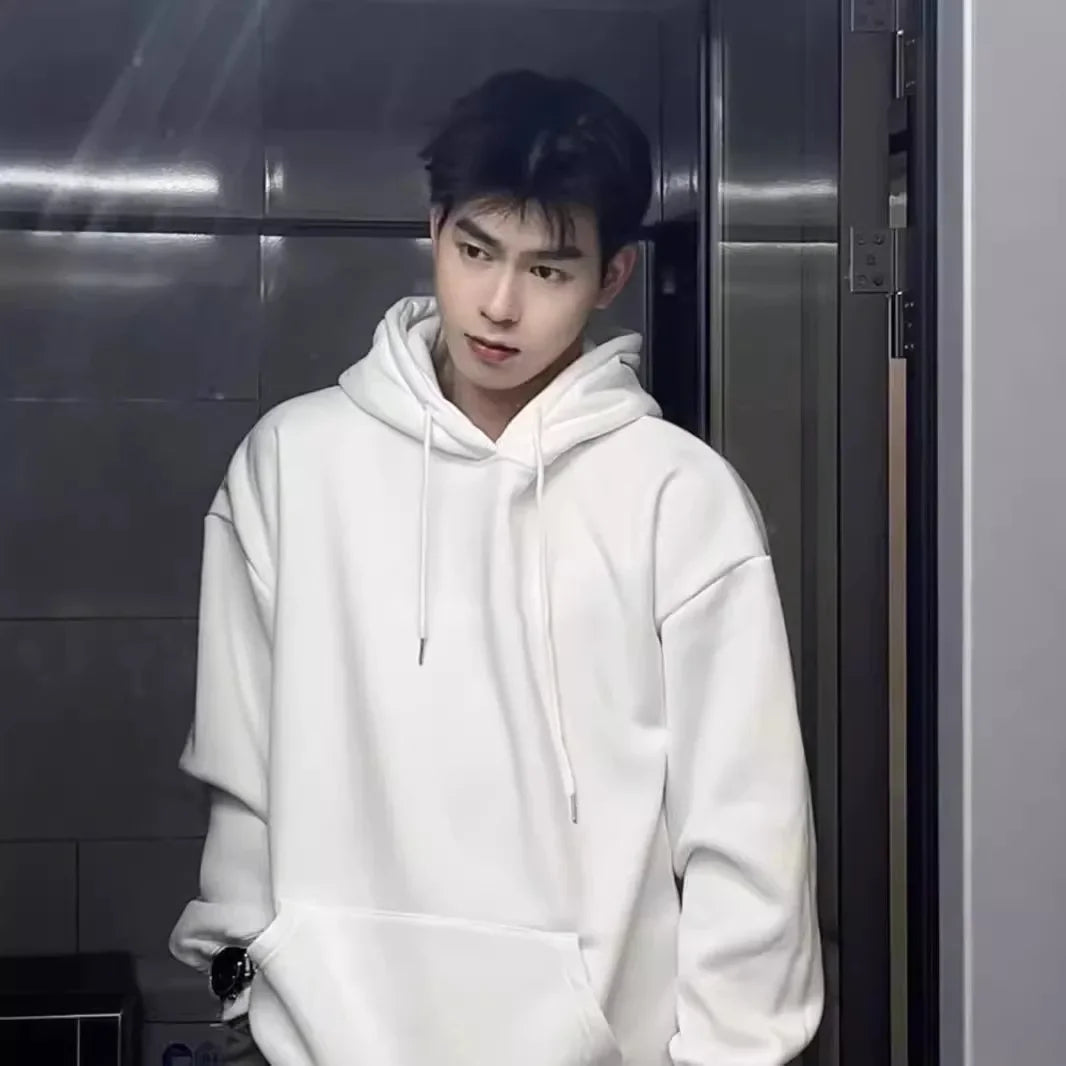 Stylish Men and Women Hoodies Cozy Loose Fit Pullover with Hood Perfect for Spring and Autumn Casual Outfits and Couples