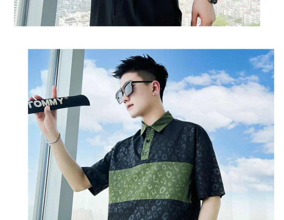 Summer Shirts for Men New 2025 Trendy Brand High-end Short-sleeve Stylish Tops