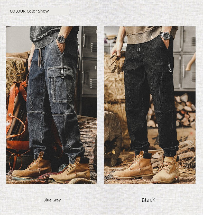 Heavy Loose Large Size Harem Pants for Winter