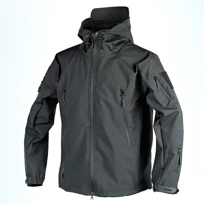 Men's Tactical Outdoor Jacket Army Summer Lightweight Climbing Training Windproof Windbreaker Anti - UV Tear - Resistant Smooth