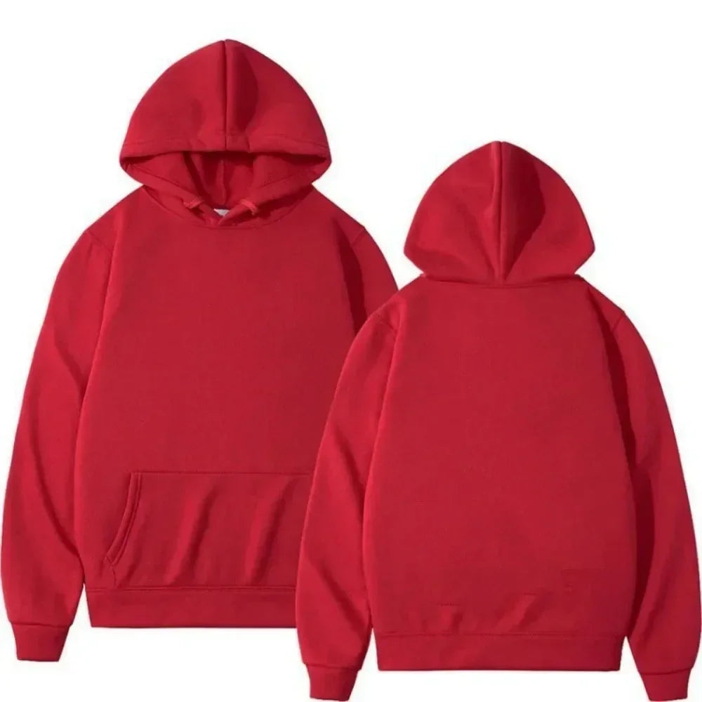 Stylish Men and Women Hoodies Cozy Loose Fit Pullover with Hood Perfect for Spring and Autumn Casual Outfits and Couples