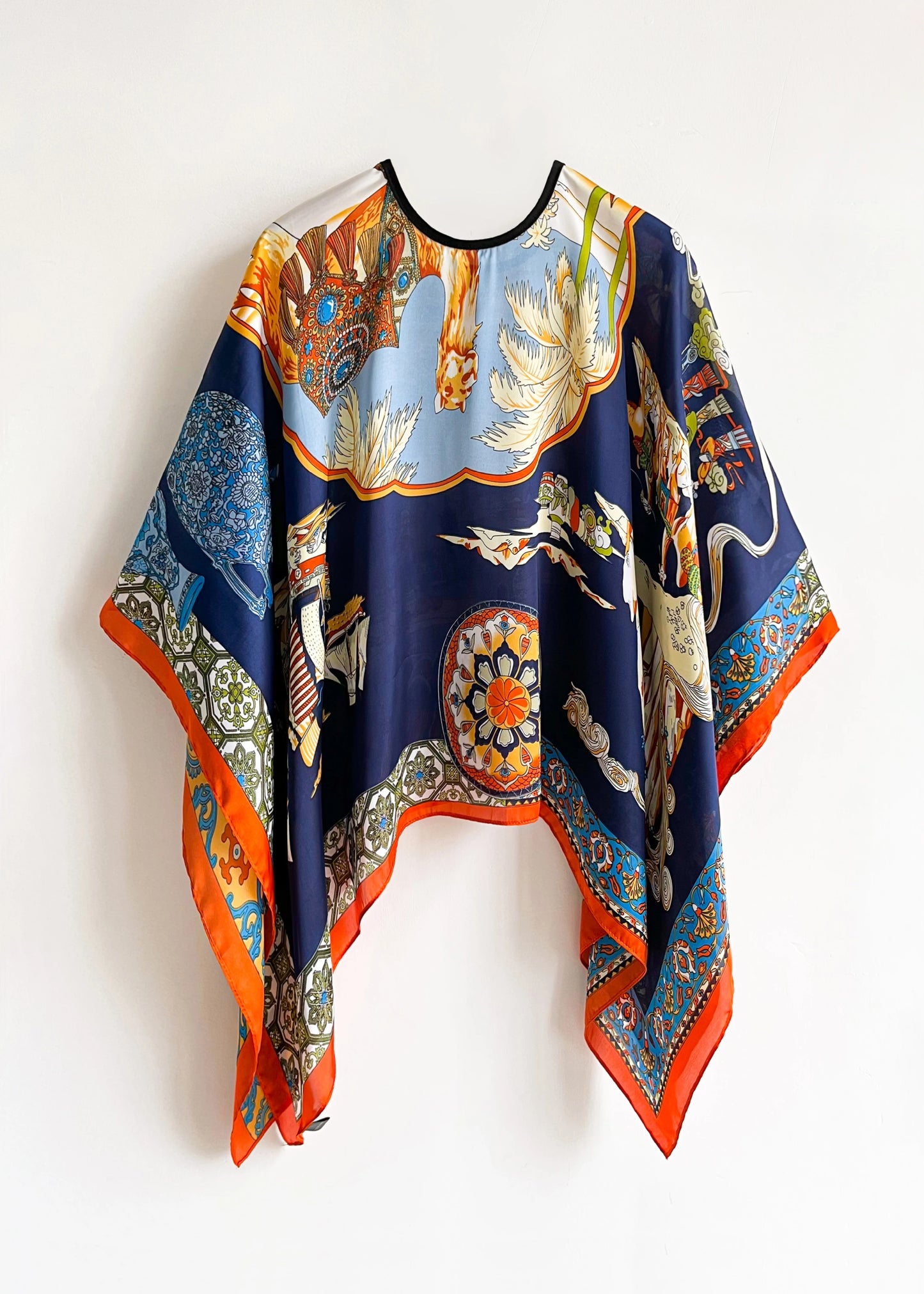 Poncho Pullover Shawl Sun Protection Scarf New Versatile Scarf Paired With Women's Loose Summer Sunscreen Leisure Clothing