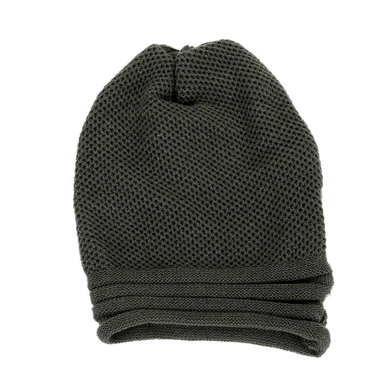 Winter Baggy Slouchy Beanie Hat Wool Knitted Warm Cap for Men Women Beanie Oversized Winter Hat for Skiing cappello uomo