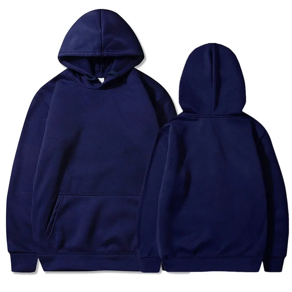 Stylish Men and Women Hoodies Cozy Loose Fit Pullover with Hood Perfect for Spring and Autumn Casual Outfits and Couples