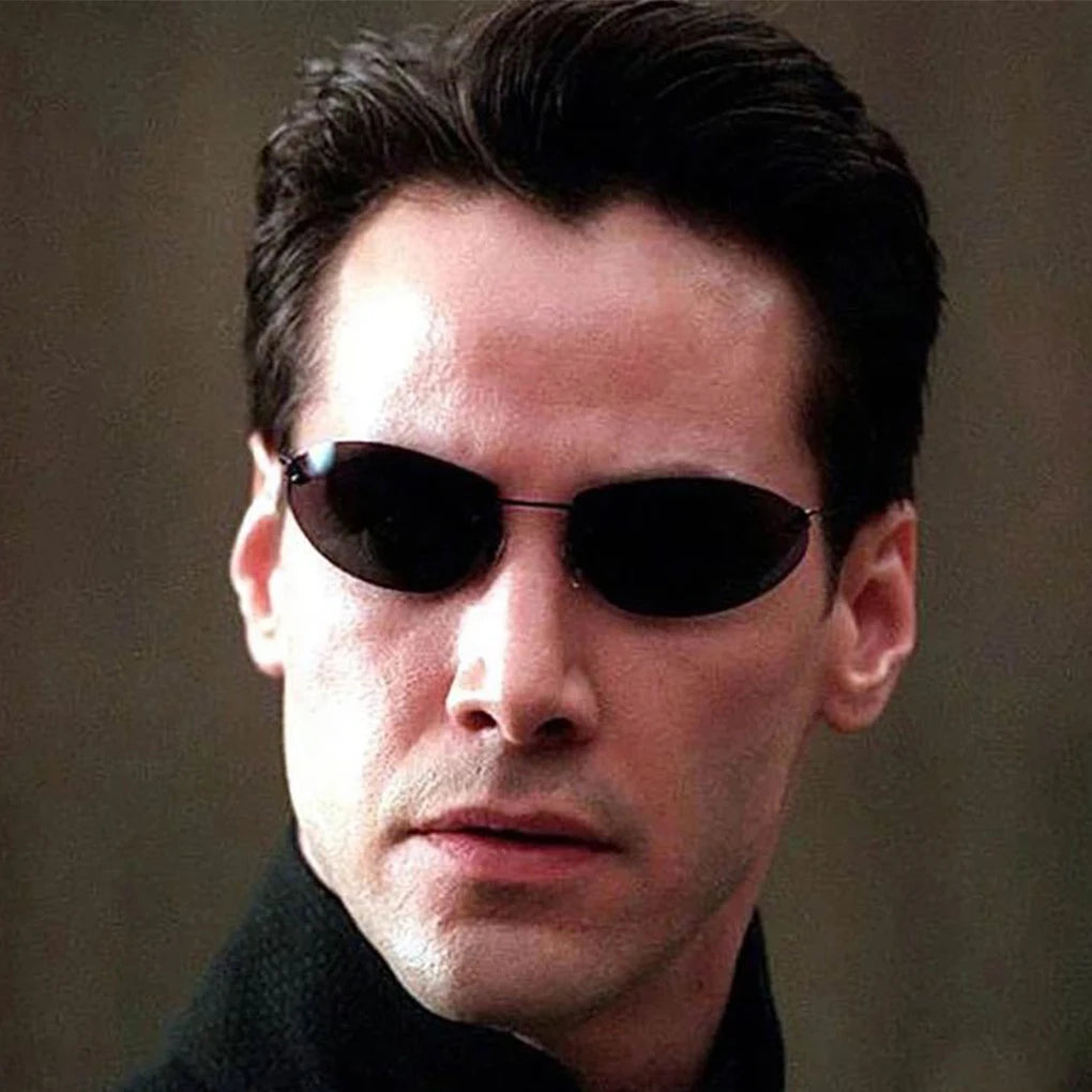 New Matrix Style Polarized Sunglasses Polarized Lens Ultralight Frame For Men S Driving UV And Glare