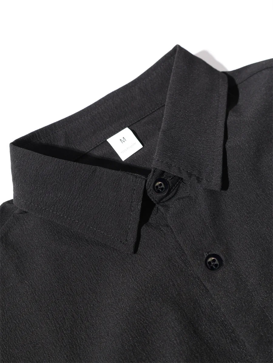 2025 Spring/Summer explosive fashion summer explosive men's fashion casual beach shirt Short sleeve lapel urban shirt to