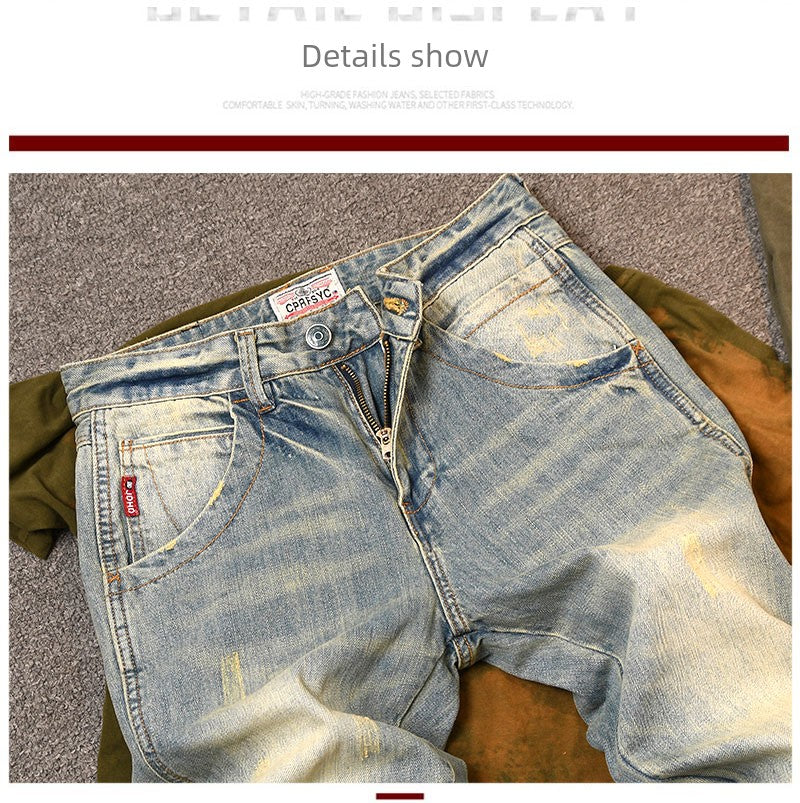 DIESEL Quadratic Beckham Washed Denim