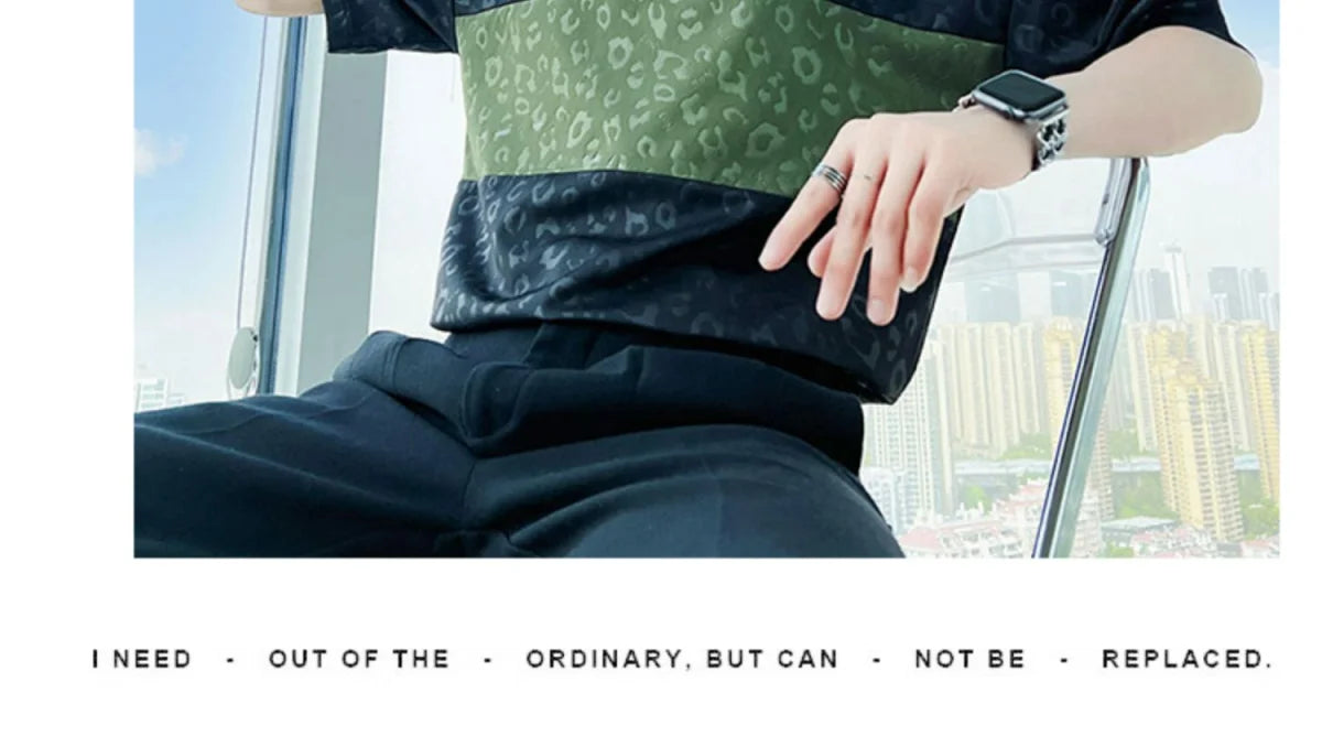 Summer Shirts for Men New 2025 Trendy Brand High-end Short-sleeve Stylish Tops