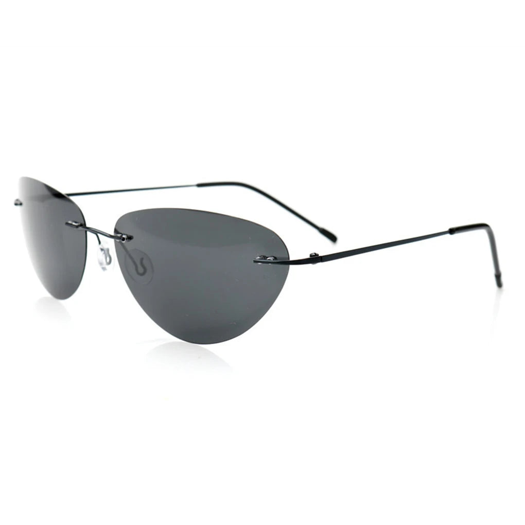 New Matrix Style Polarized Sunglasses Polarized Lens Ultralight Frame For Men S Driving UV And Glare