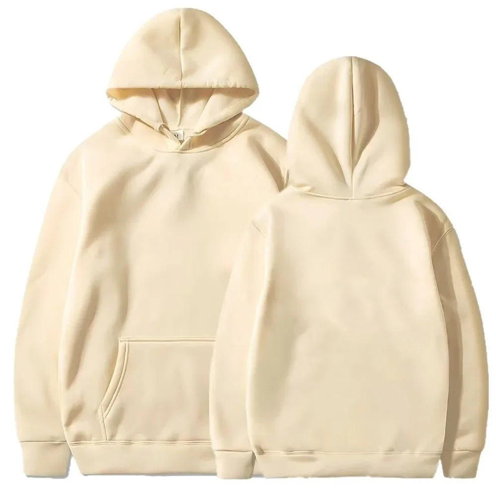 Stylish Men and Women Hoodies Cozy Loose Fit Pullover with Hood Perfect for Spring and Autumn Casual Outfits and Couples