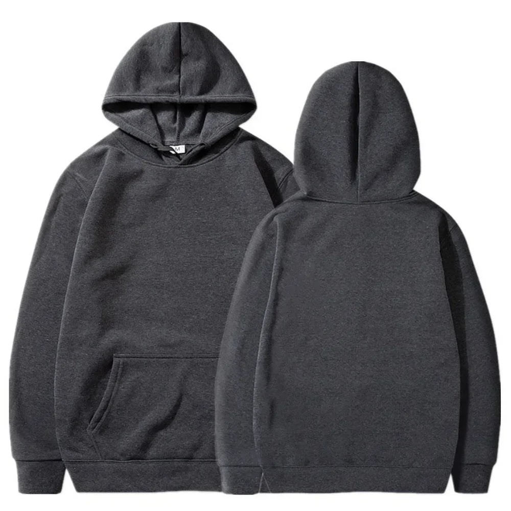 Stylish Men and Women Hoodies Cozy Loose Fit Pullover with Hood Perfect for Spring and Autumn Casual Outfits and Couples