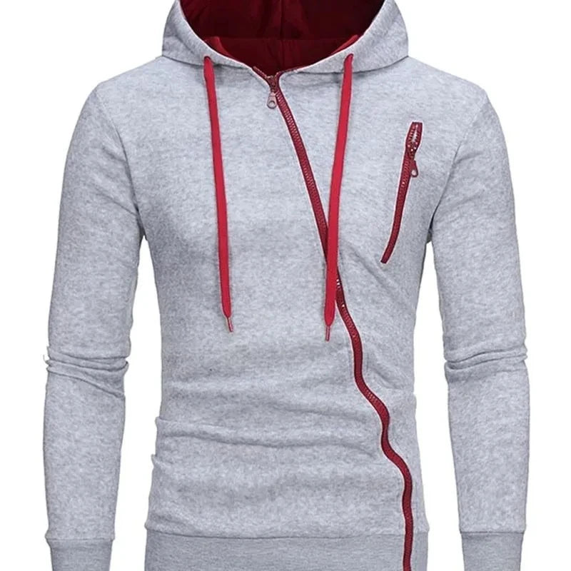 Mens Fashion Outwear Daily Casual Sports Hooded Jackets High Quality Personality Zipper Jackets